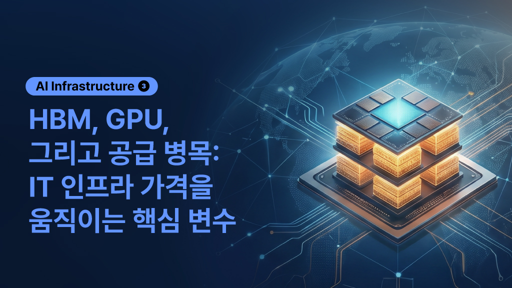 IT 인프라 가격을 움직이는 핵심 변수