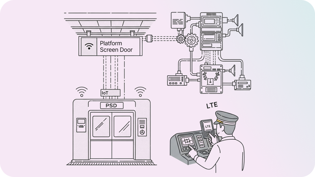 Rail: PSD, Station Communications, Train Wireless  