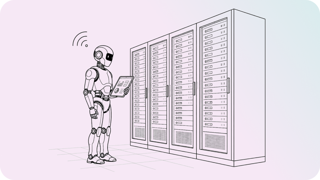  Data Center: Robotic automation solution for data centers
