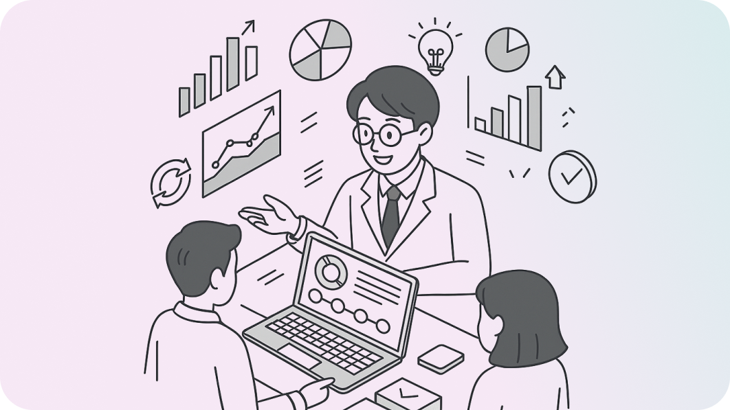 Analytics Services through Customized Consulting Based on Client Data