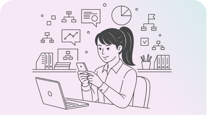 All Work at Your Fingertips!