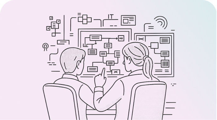 Service-Wide Topology View
