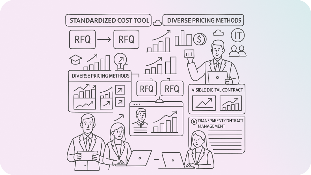 Supporting Various Pricing Mechanisms and Enhancing Supplier Transparency for Greater Trust