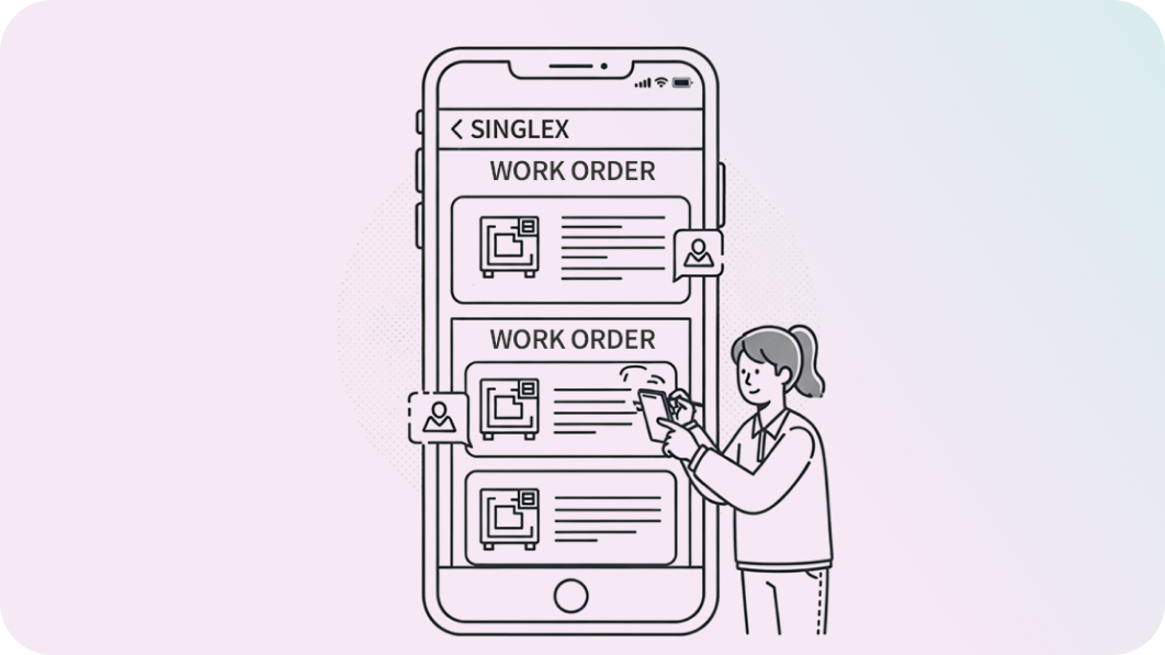Mobile Push Notifications and Work Order Provision