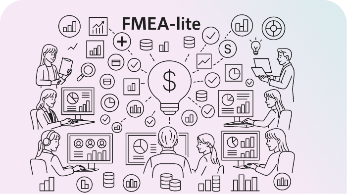 FMEA lite applicable across various industries