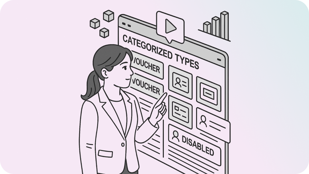 Setting Unavailable Items by Statement Type
