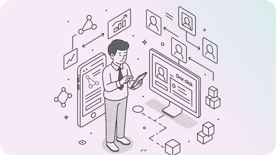 Mobile Service for One-click Task Management