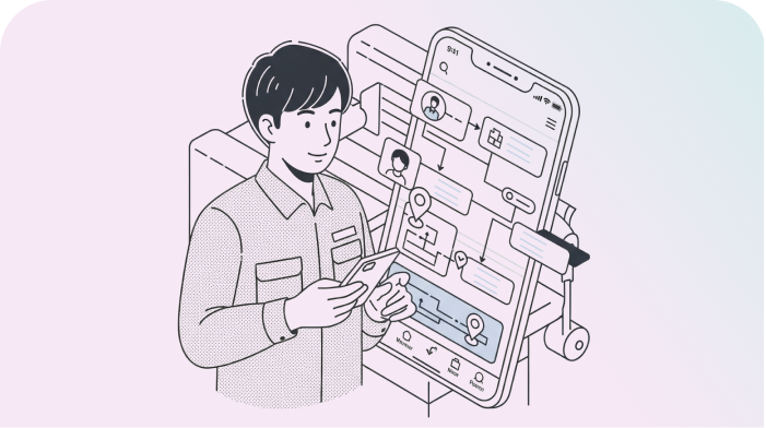 Field Service Closely Connected to Client Center