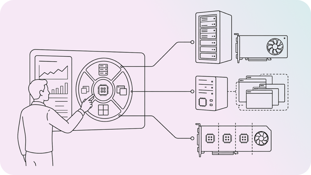 Flexible GPU Resources for Different Use Cases